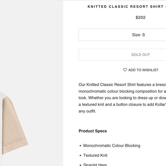 David Kollar Knitted Resort Shirt - Picture 6 of 6